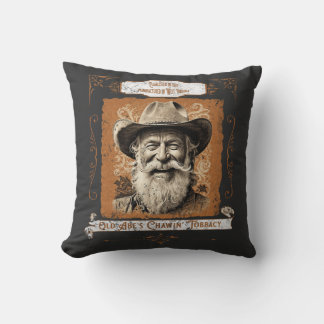 Coussin Chawin' Tobaccy de Old Abe