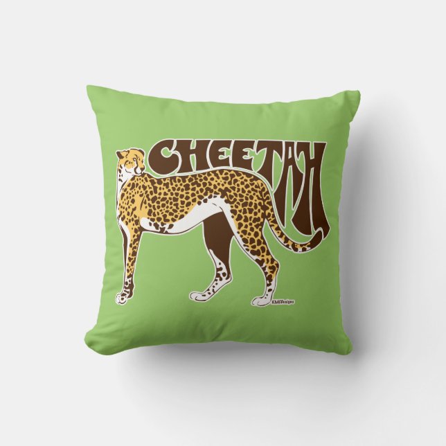 Coussin Cheetah (Recto)