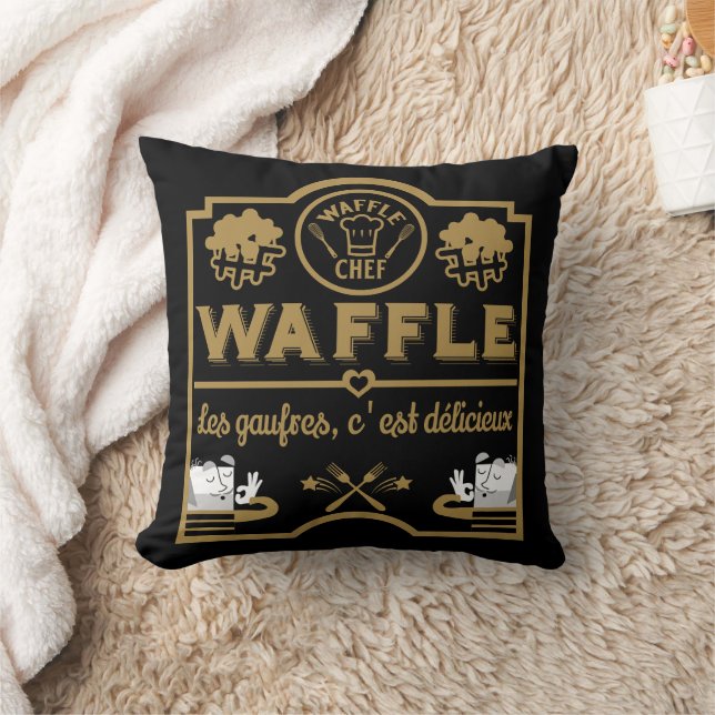 Coussin Chef gaufre (Couverture)