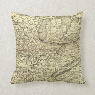 Coussin Chemin de fer de New York, de la Pennsylvanie et