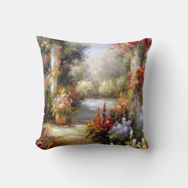 Coussin Chemin de la mémoire I (Recto)