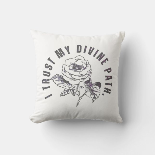 Coussin Chemin Divin (Recto)