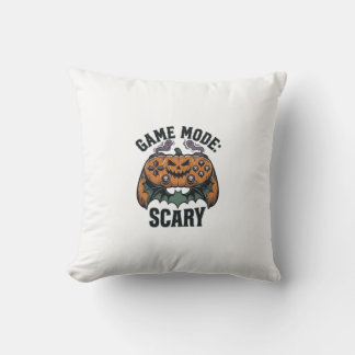 Coussin Chemise de joueur effrayant Art de manette Hallowe