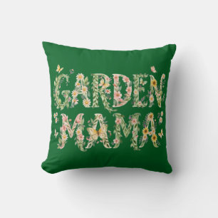 Coussin Chemisier floral Garden Mama Maman jardinage bot
