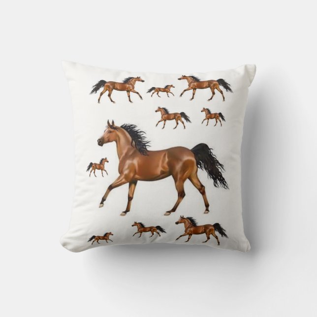 Coussin Cheval de l'oreiller (Recto)