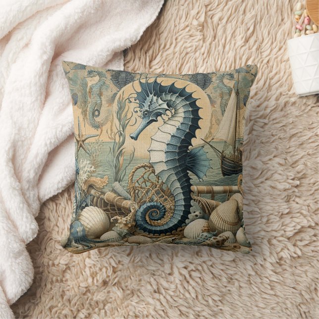 Coussin Cheval de mer 3 (Couverture)