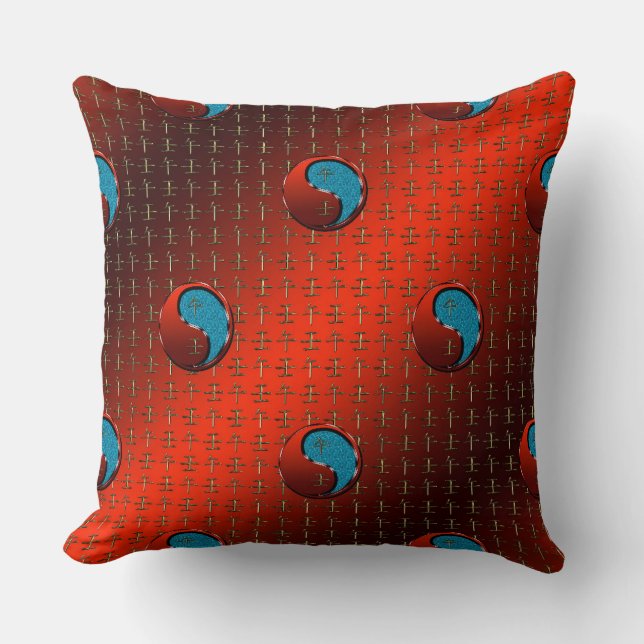 Coussin Cheval d'eau (Recto)