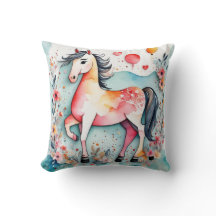 Cheval floral mignon