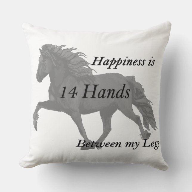 Coussin Cheval islandais Elska à Tolt 3 (Recto)