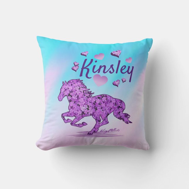 Coussin Cheval Jeu d'oreiller (Recto)