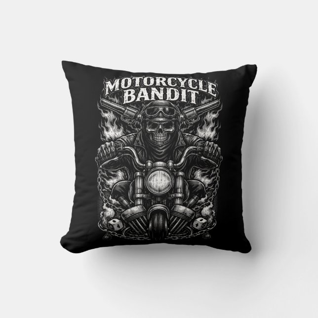 Coussin Chevauchée du bandit de fer (Recto)
