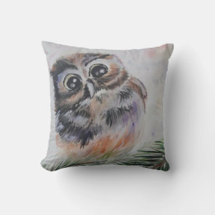 Coussin Chevêche-bébé Jeu d'oreiller