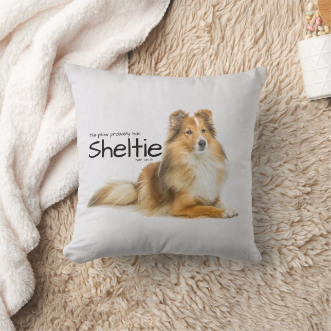 Coussin Cheveux Sheltie (Couverture)