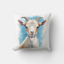 Chèvre de bébé souriant