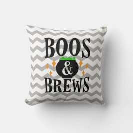 Coussin Chevron Boos et brasse Halloween
