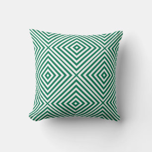 Coussin Chevron Diamant Émeraude
