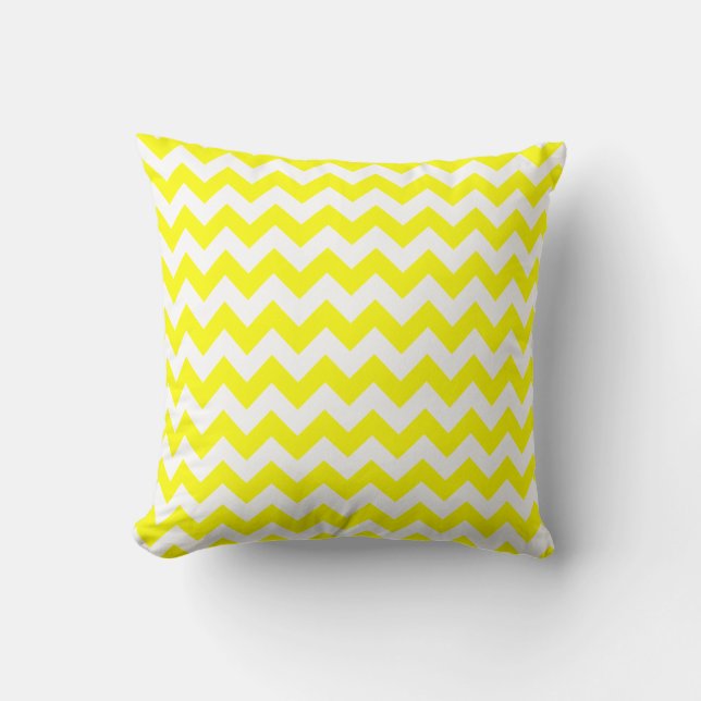 Coussin Chevron Electric (Recto)