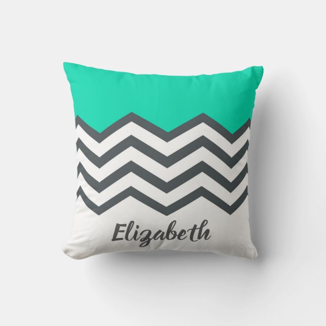 Coussin Chevron Motif (Recto)
