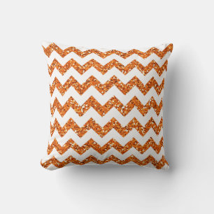 Coussin Chevron Oran Parties scintillant Stripe Zig Throw