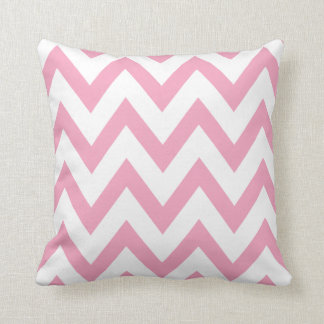 Coussin Chevron rose