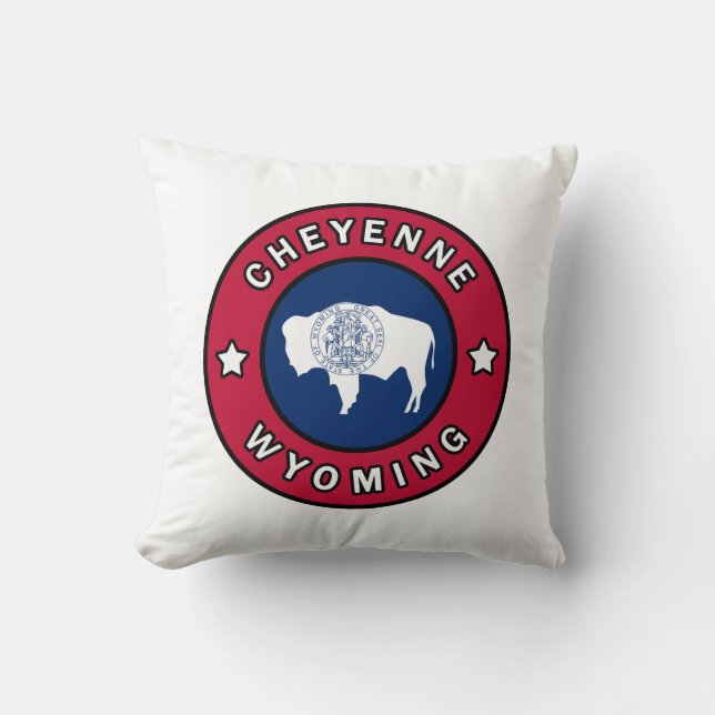 Coussin Cheyenne Wyoming (Recto)