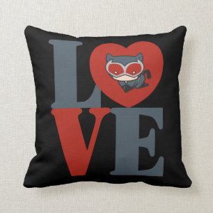 Coussin Chibi Catwoman LOVE