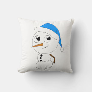Coussin chibi snowman