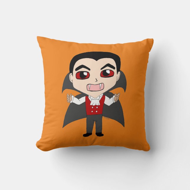 Coussin chibi vampire (Recto)