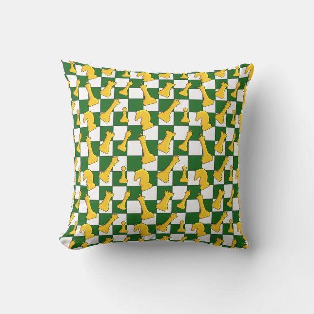 Coussin Chic Checkmate | CC-01 | (Recto)