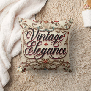 Coussin "Chic Luxe Vintage" "