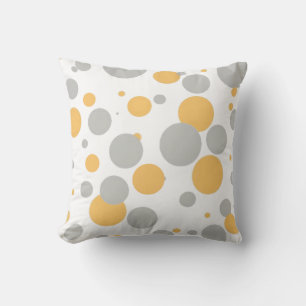 Coussin Chic moderne Polka personnalisée Dot Lancer Oreill
