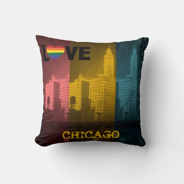Coussin Chicago Gay Lesbian Interest Wrigley Bldg 1930 (Recto)