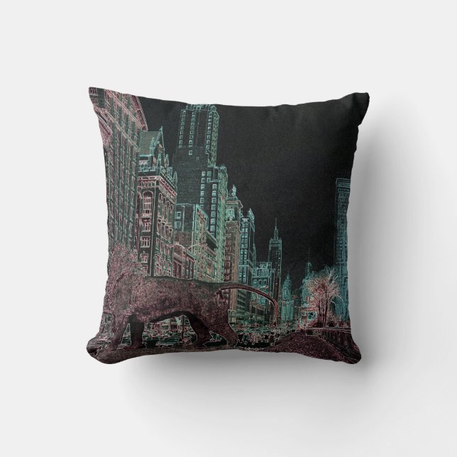 COUSSIN CHICAGO MICHIGAN AVENUE @ ART MUSEUM 1967 NEON (Recto)