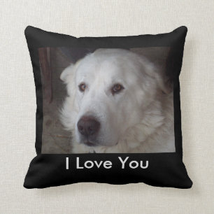 Coussin Chien beau de Grands Pyrénées