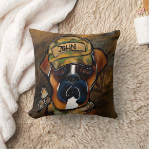 Coussin Chien Boxer