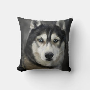 Coussin Chien Dans La Neige