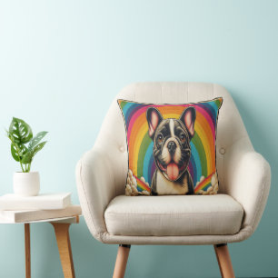 Coussin Chien de Chien de Chien de Chien de Chien Coloré A