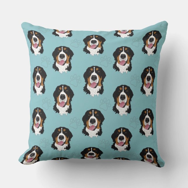 Coussin Chien de montagne bernois (Recto)