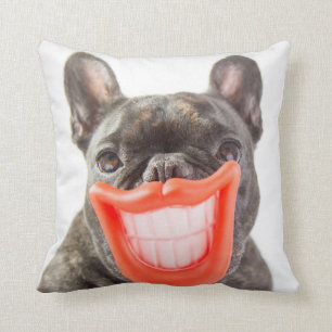 Coussin Chien de sourire des images   A de Getty