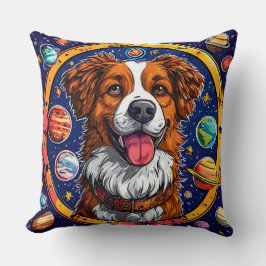 Coussin Chien joyeux