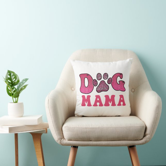 Coussin Chien Mama-Pet-Funny (Chaise)