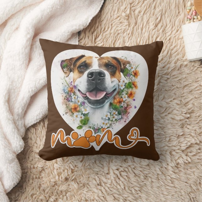 Coussin Chien maman Jetez l'oreiller (Couverture)
