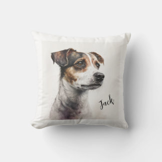 Coussin Chien Memorial Keepsaké Jack Russell Personnalisé
