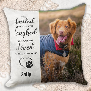 Coussin Chien Memorial Keepsaké Sympathy Animaux de compag