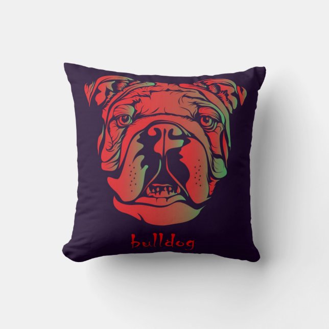 Coussin Chien rouge (Recto)