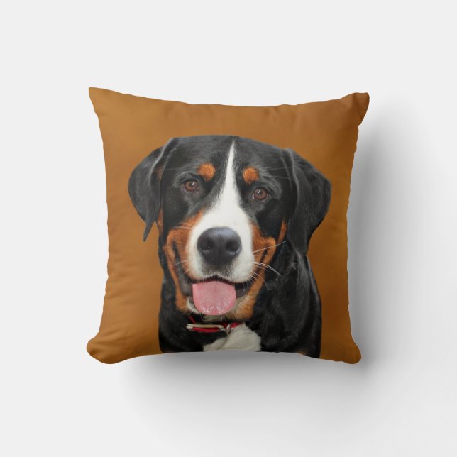 Coussin Chien suisse de montagne (Recto)