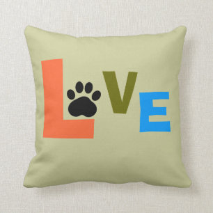 COUSSIN CHIENS D'AMOUR