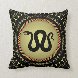 Coussin Chiffre de serpent
