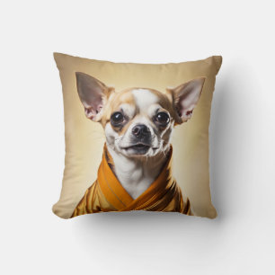 Coussin Chihuahua bouddhiste