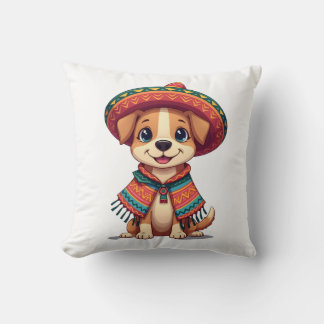 Coussin Chihuahua  Mexique  Cinco de Mayo  Chien Drôle  (3